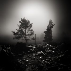 Photographies paysages noir et blanc formats carrés Eric Frey