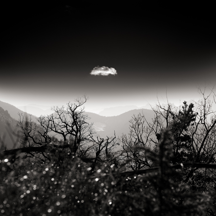 Photographies paysages - noir et blanc - formats carrés - Eric Frey
